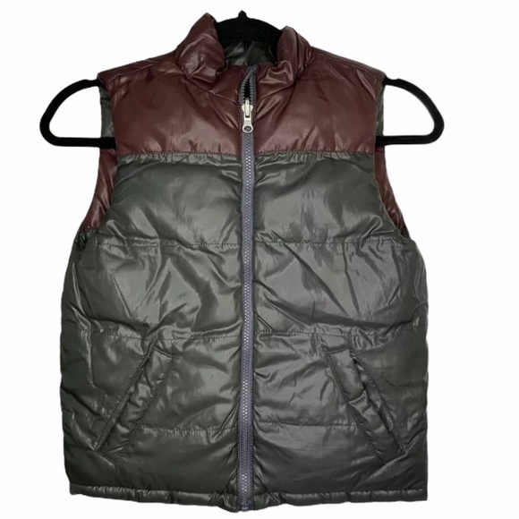The Childrens Place boys puffer vest size 5/6 - Picture 2 of 6